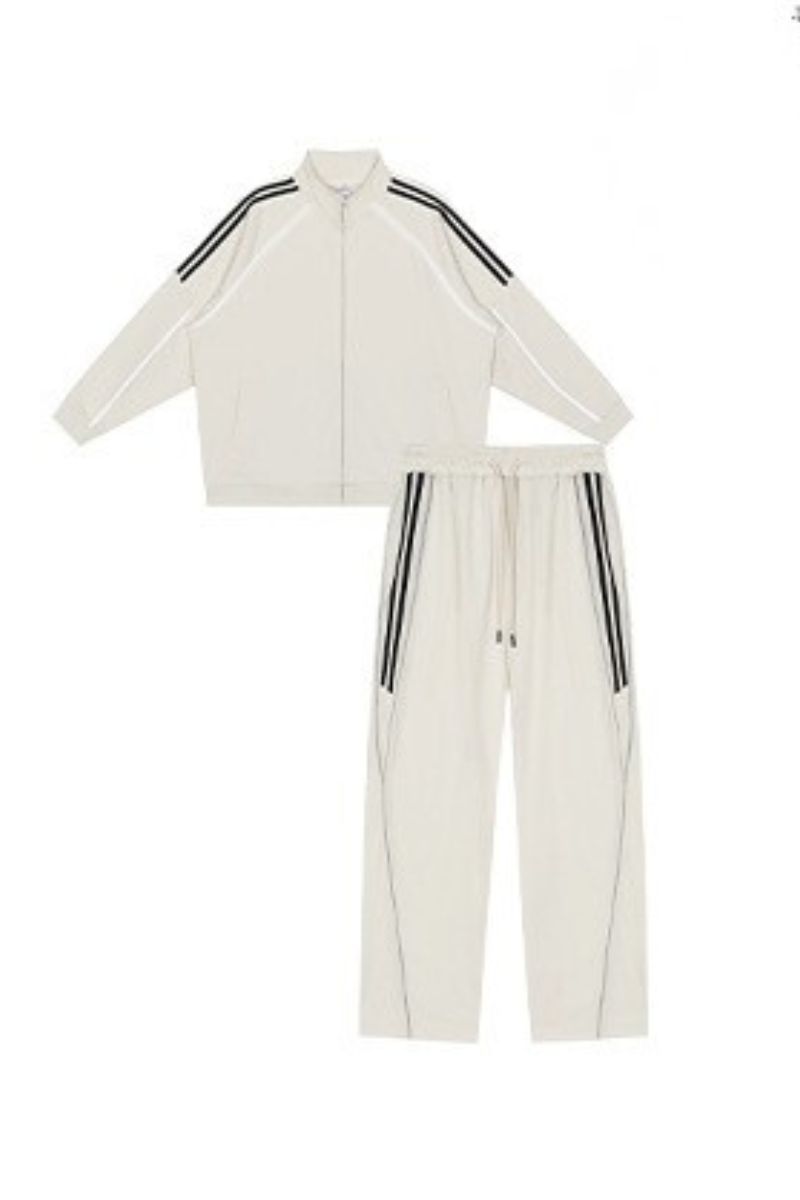 Women's Fall 365g Reflective Stripe Straight Sweatsuit