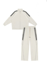 Women's Fall 365g Reflective Stripe Straight Sweatsuit