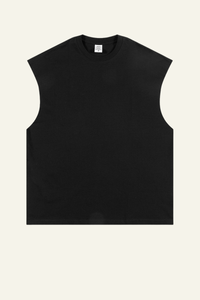 Men's Streetwear Heavyweight Cotton Sleeveless Top
