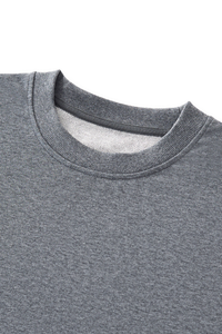 Women's 280g Cropped Oversized Terry Cuff Crewneck Tee