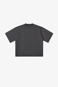 Women's Retro Cotton Drop-Shoulder Solid T-shirt