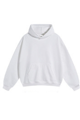 Men's Fall Winter 430g Terry Solid Loose DropShoulder Hoodie