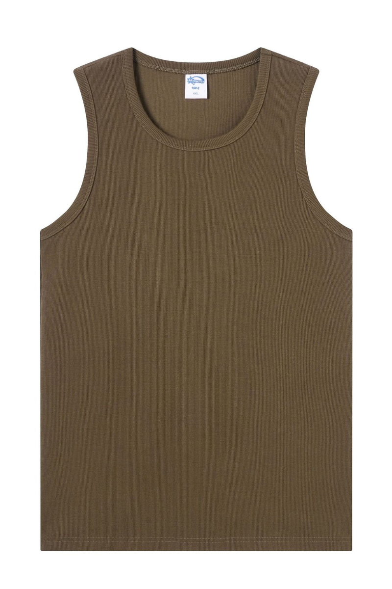 Unisex 430g Heavy Ribbed Sleeveless Tank