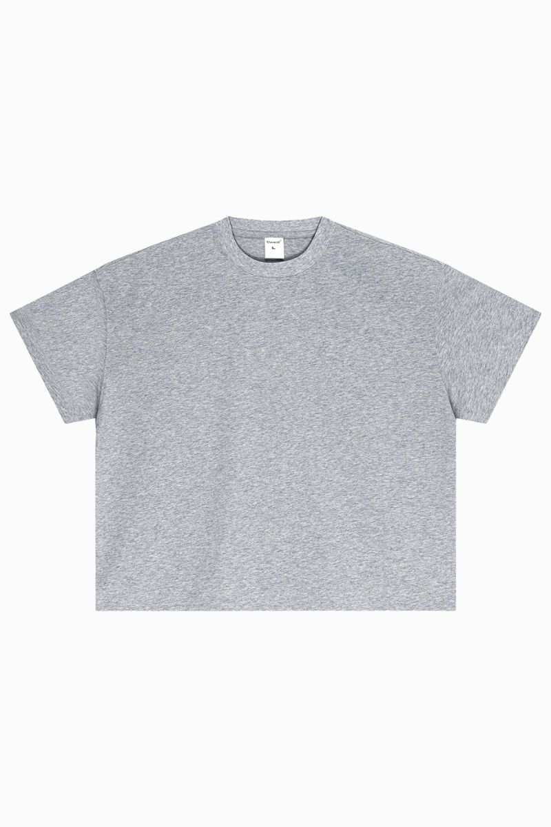 Men's Summer 255g Cotton Crewneck Cooling Boxy Oversized Tee