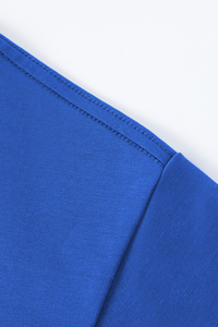 Men's 305g Cotton Colorblock Knit Boxy Crewneck Tee