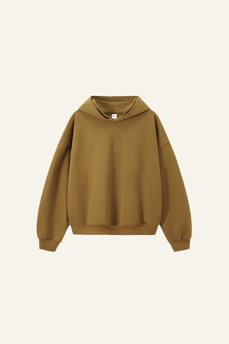 Women's Streetwear Short Loose-fitting Drop Shoulders Hoodie