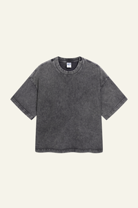 Men's Cotton Streetwear Washed Distressed T-shirt