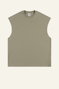 Men's Streetwear Heavyweight Cotton Sleeveless Top