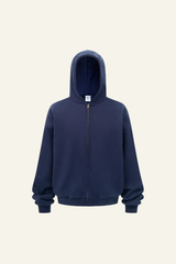 Men's Streetwear Full Zipper Hooded Jacket