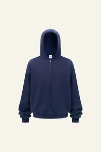 Men's Streetwear Full Zipper Hooded Jacket