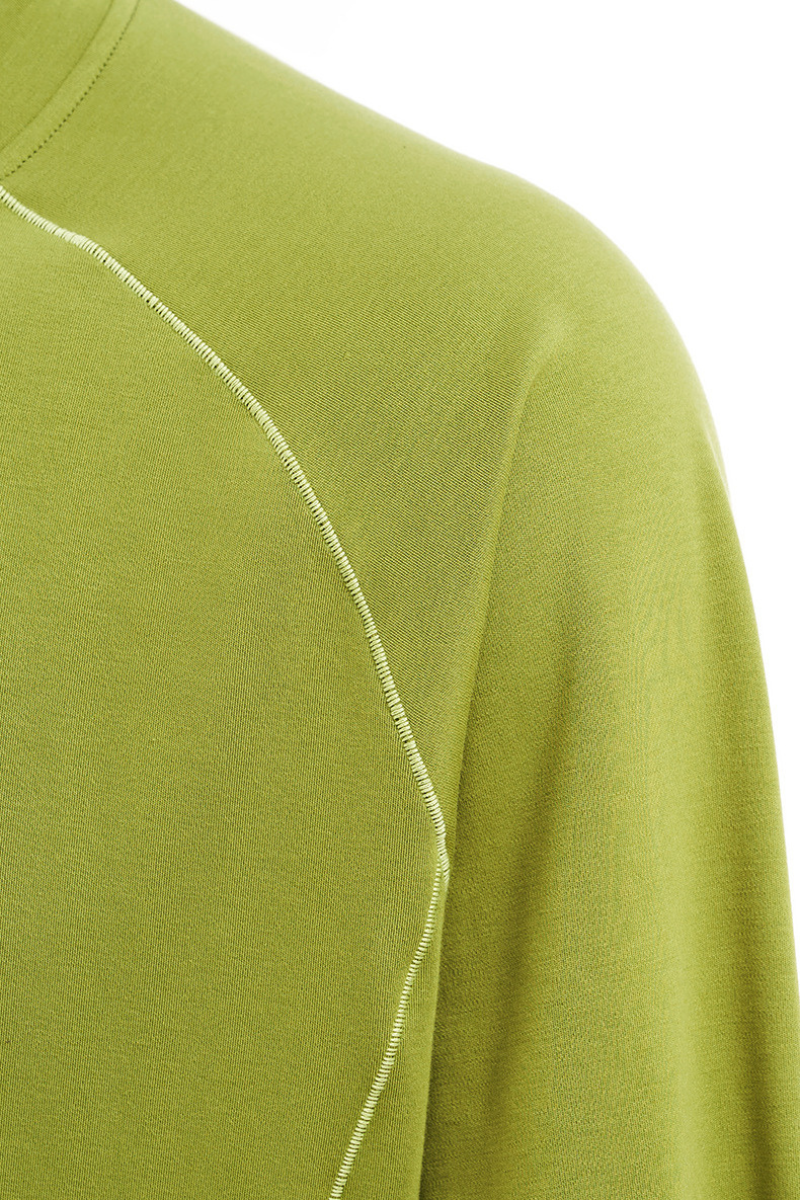 Men's Athletic Color Block Long-sleeve T-shirt.