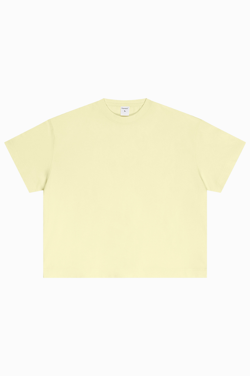 Men's Summer 255g Cotton Crewneck Cooling Boxy Oversized Tee