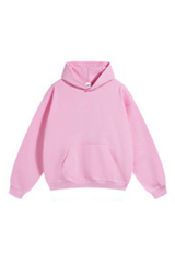Women's FallWinter 430g Terry Solid LooseDropShoulder Hoodie