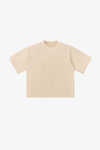 Women's Retro Cotton Drop-Shoulder Solid T-shirt