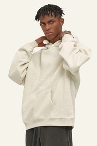 Men's Streetwear 350G Heavyweight Oversize Solid Hoodie