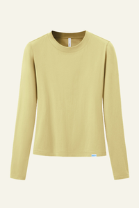 Women's Slim Fit Crew Neck Long Sleeves T-shirt