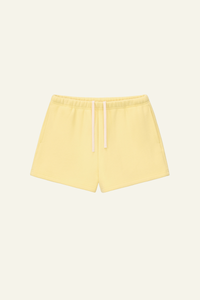 Women's Athletic Solid Dopamine  Shorts