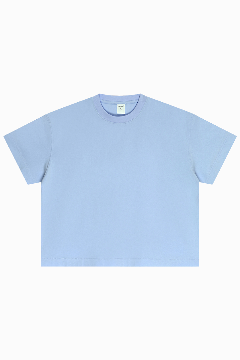 Men's Summer 255g Cotton Crewneck Cooling Boxy Oversized Tee