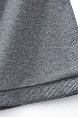 Women's 280g Cropped Oversized Terry Cuff Crewneck Tee