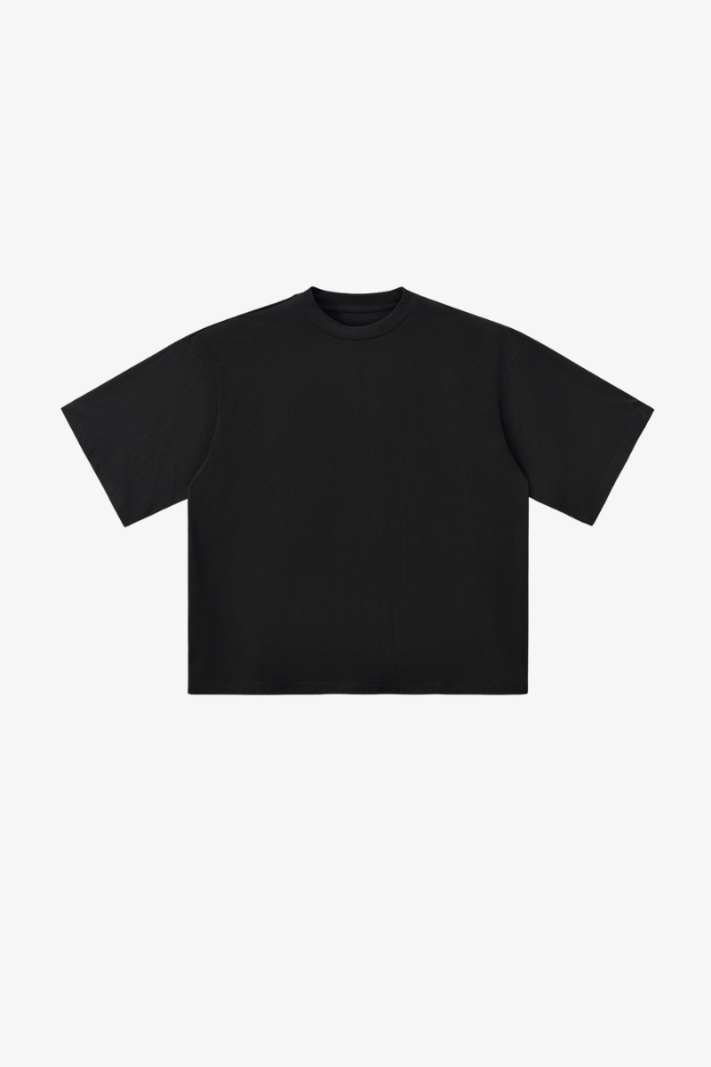 Women's Retro Cotton Drop-Shoulder Solid T-shirt