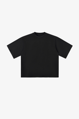 Women's Retro Cotton Drop-Shoulder Solid T-shirt