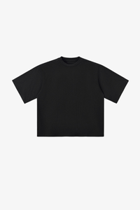 Women's Retro Cotton Drop-Shoulder Solid T-shirt