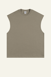 Men's Streetwear Heavyweight Cotton Sleeveless Top