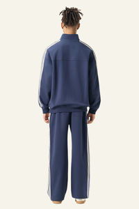 Men's Athletic Set : Jacket And  Side Stripe Pants