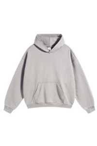Men's Fall Winter 430g Terry Solid Loose DropShoulder Hoodie