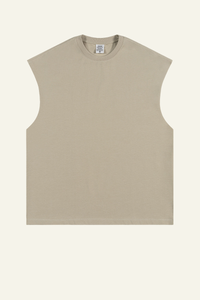 Men's Streetwear Heavyweight Cotton Sleeveless Top