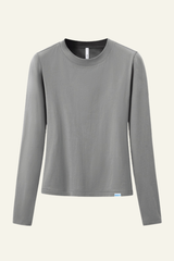 Women's Slim Fit Crew Neck Long Sleeves T-shirt