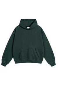 Men's Fall Winter 430g Terry Solid Loose DropShoulder Hoodie