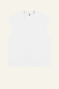 Women's Streetwear Heavyweight Cotton Sleeveless Top