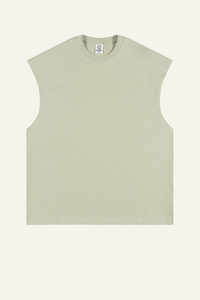 Women's Streetwear Heavyweight Cotton Sleeveless Top