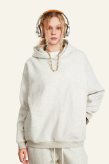 Women's Streetwear Fleece-Lined Hoodie