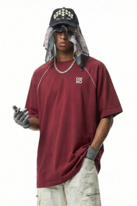 Men's Summer Raglan Cooling UV Colorblock Quick Dry Tee