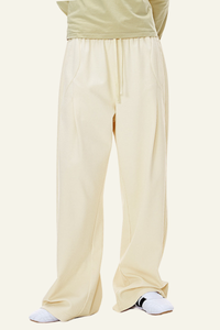 Women's Streetwear Twill Wide Leg Pants