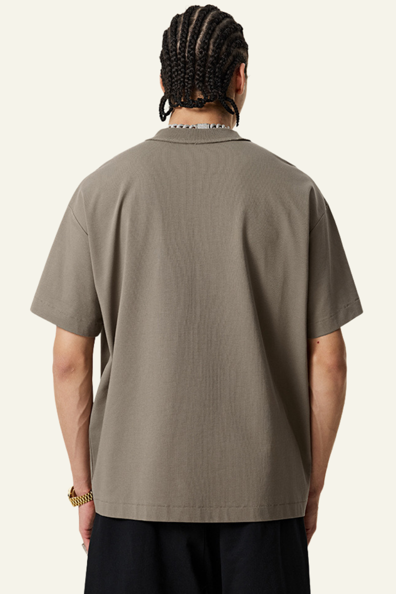 Men's Solid Color Quick-Dry Cotton T-Shirt