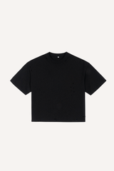 Men's Heavy Cotton Distressed Streetwear Breathable Tee