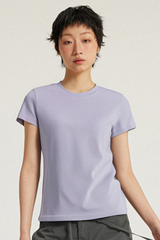 Women's Fitted Breathable Solid OutdoorT-shirt