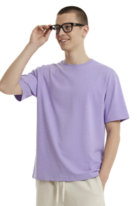 Men's Athletic Solid Minimalist T-shirt