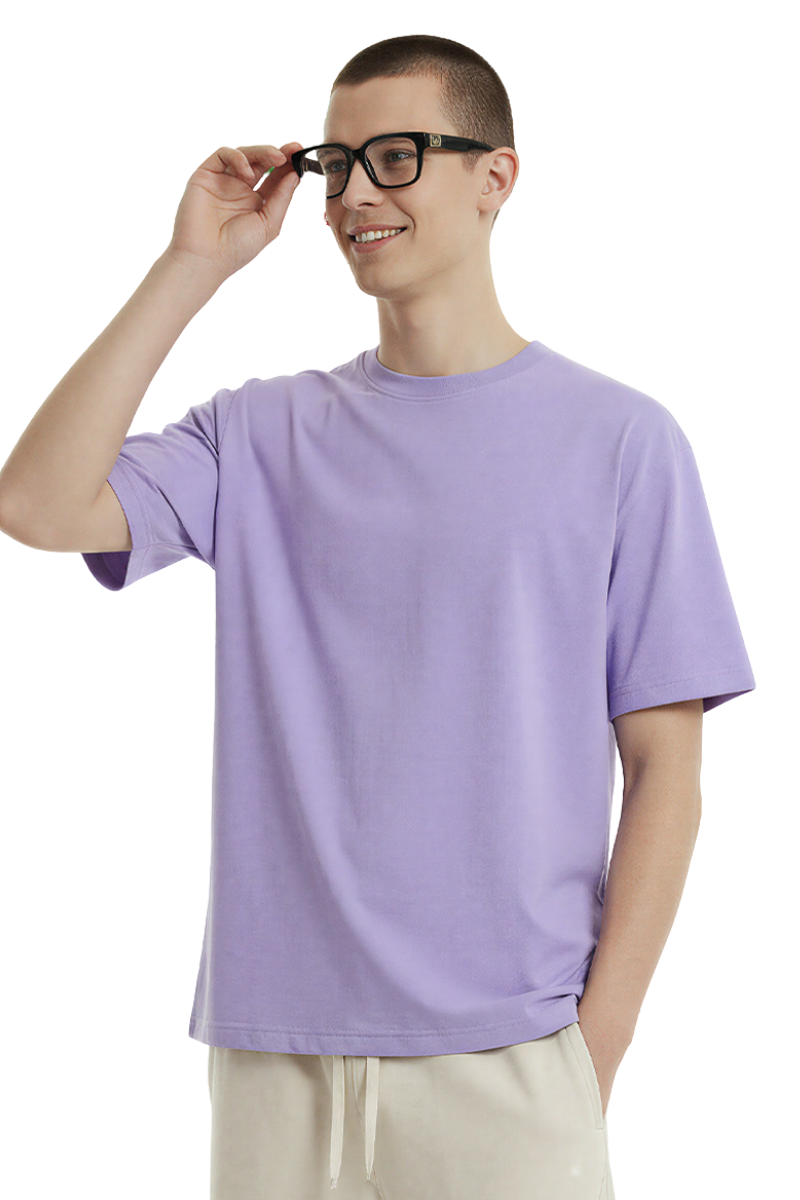 Men's Athletic Solid Minimalist T-shirt