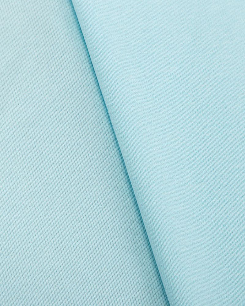 0448 40s Odyal Cotton Fabric & 1x1 Spandex Stretch Fabric