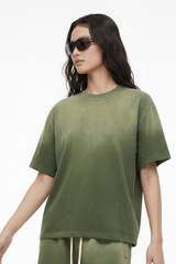 Unisex Loose Splatter Tee - Wash Vintage Air Mamba
