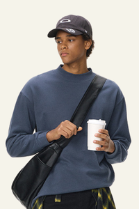 Men's Skin-friendly Double-sided Small High-neck Sweatshirt