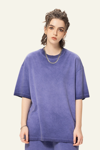 Women's  Cotton Washed Vintage T-shirt