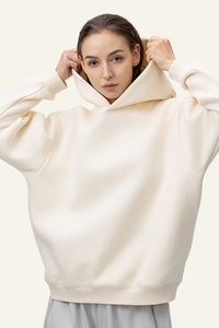 Women's Streetwear Heavyweight Fleece-lined Hoodie