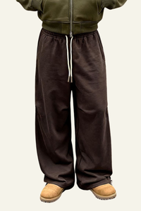 Men's Streetwear Drawstring Straight Leg Pants