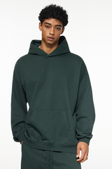 Men's Fall Winter 430g Terry Solid Loose DropShoulder Hoodie