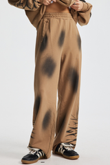Men's Cotton Streetwear Washed  Gradient Sweatpants